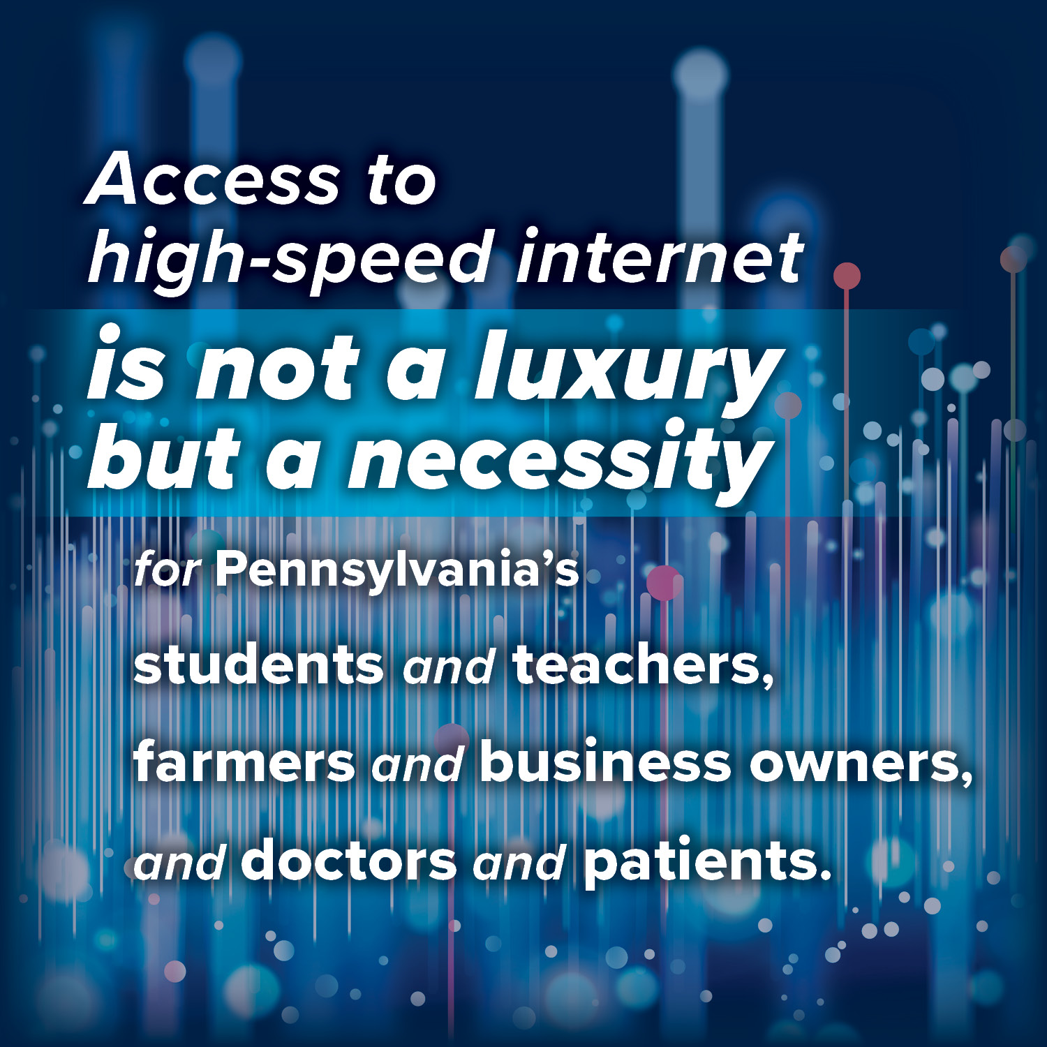 Benninghoff Applauds House Passage of Bipartisan Broadband Deployment Legislation 